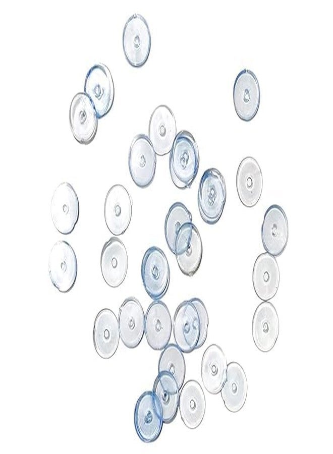HAV CREATION Clear Plastic Earring Backs, Hypoallergenic Rubber Safety Backs for Studs, 50 Pairs - Image 3